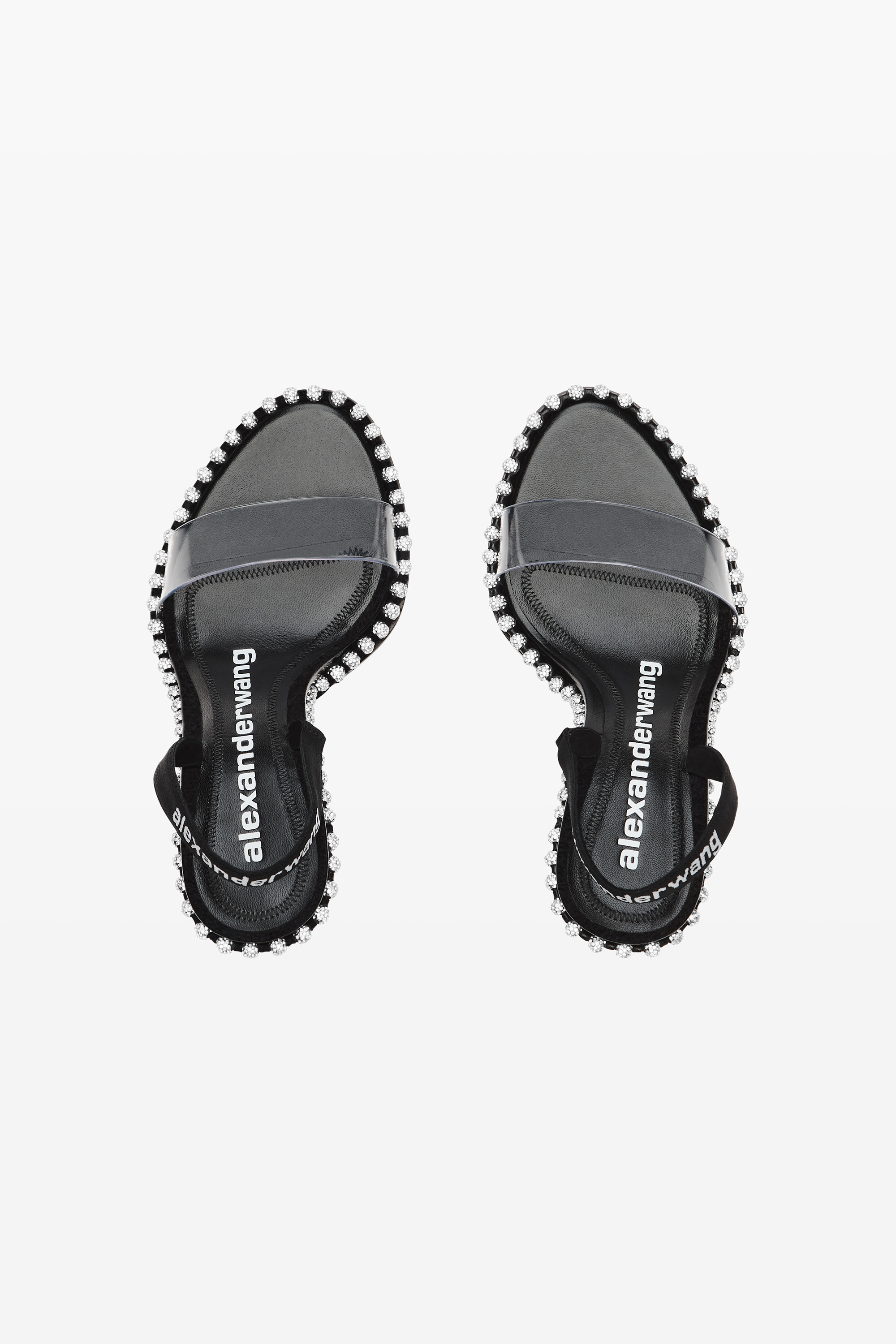black nova pvc strap sandal - 6