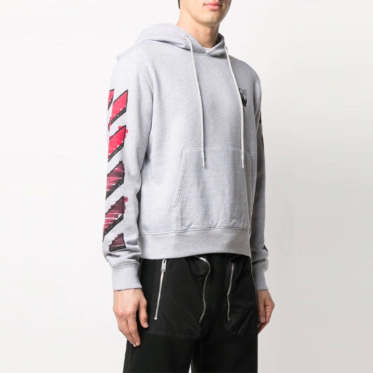 Off-White SS21 Logo Printing Drawstring Gray OMBB034R21FLE0030825 - 3