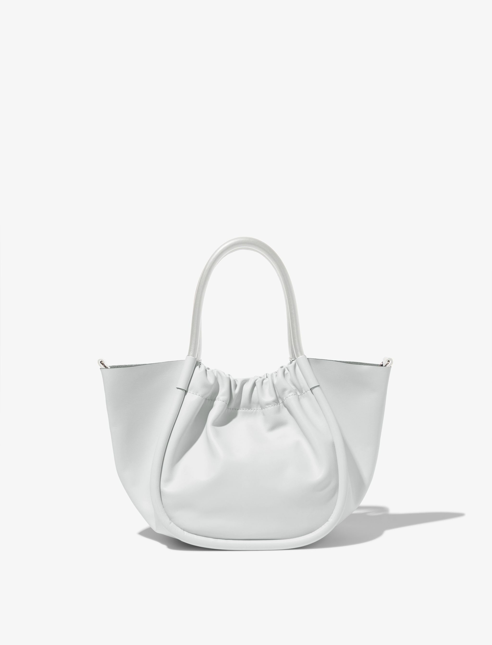 Small Ruched Crossbody Tote - 4