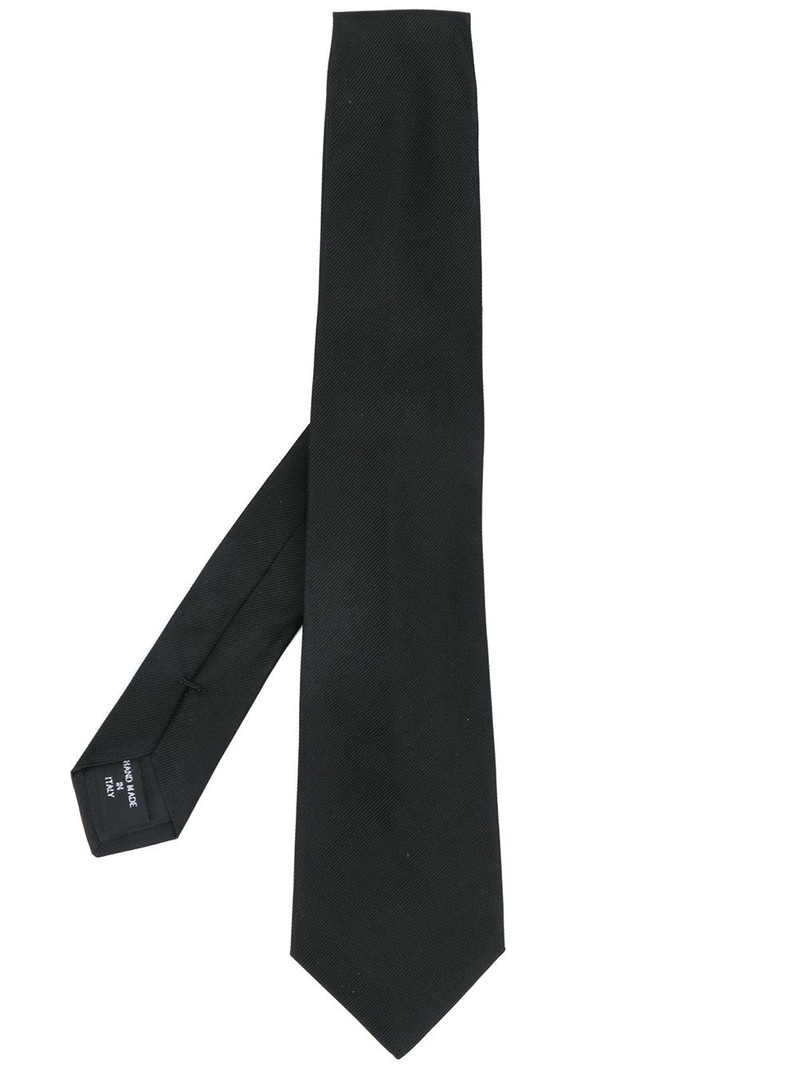 GIORGIO ARMANI striped textured tie outlook