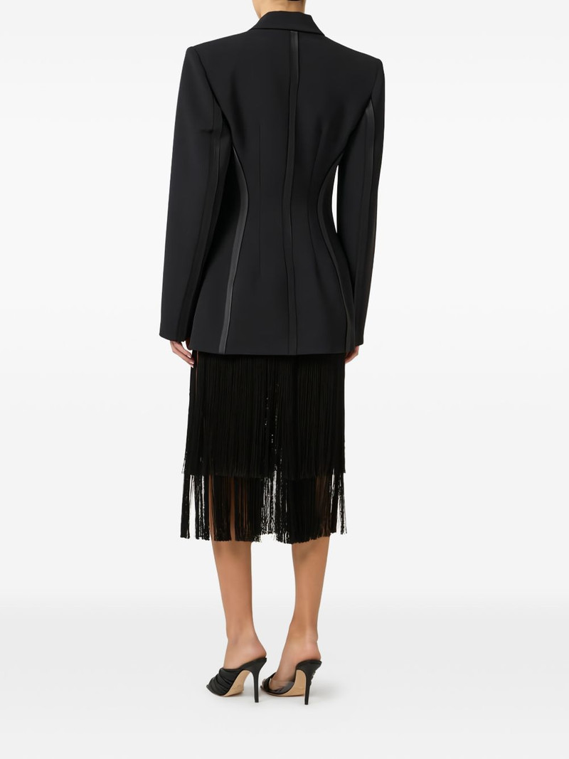 satin-lapels double-breasted blazer 3