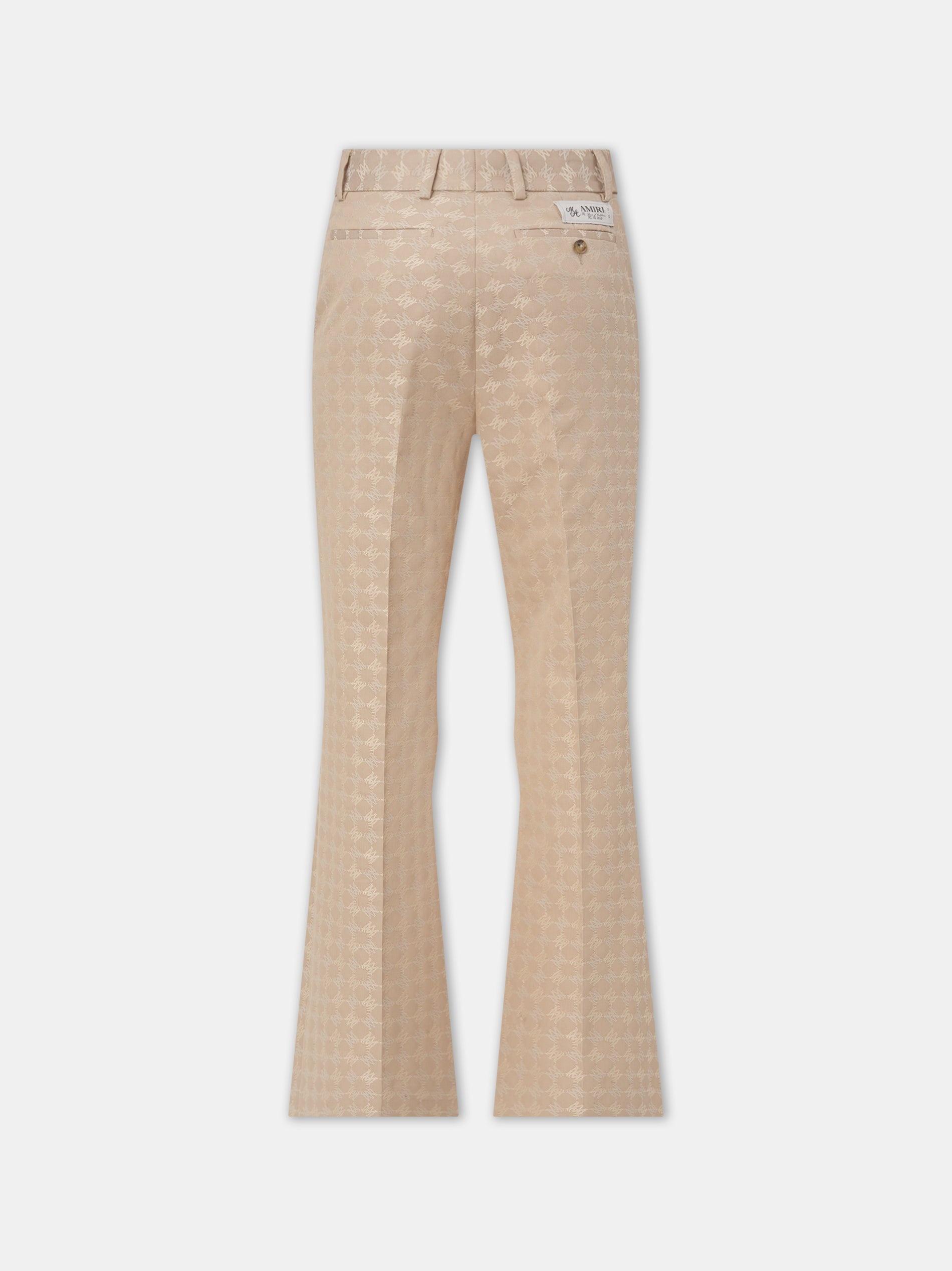 MA QUAD JACQUARD CREASED FLARE - 3
