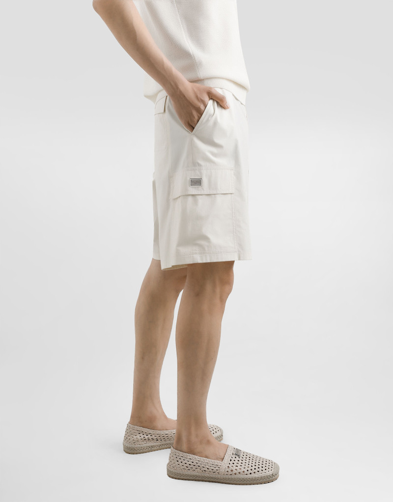Cotton cargo shorts 4
