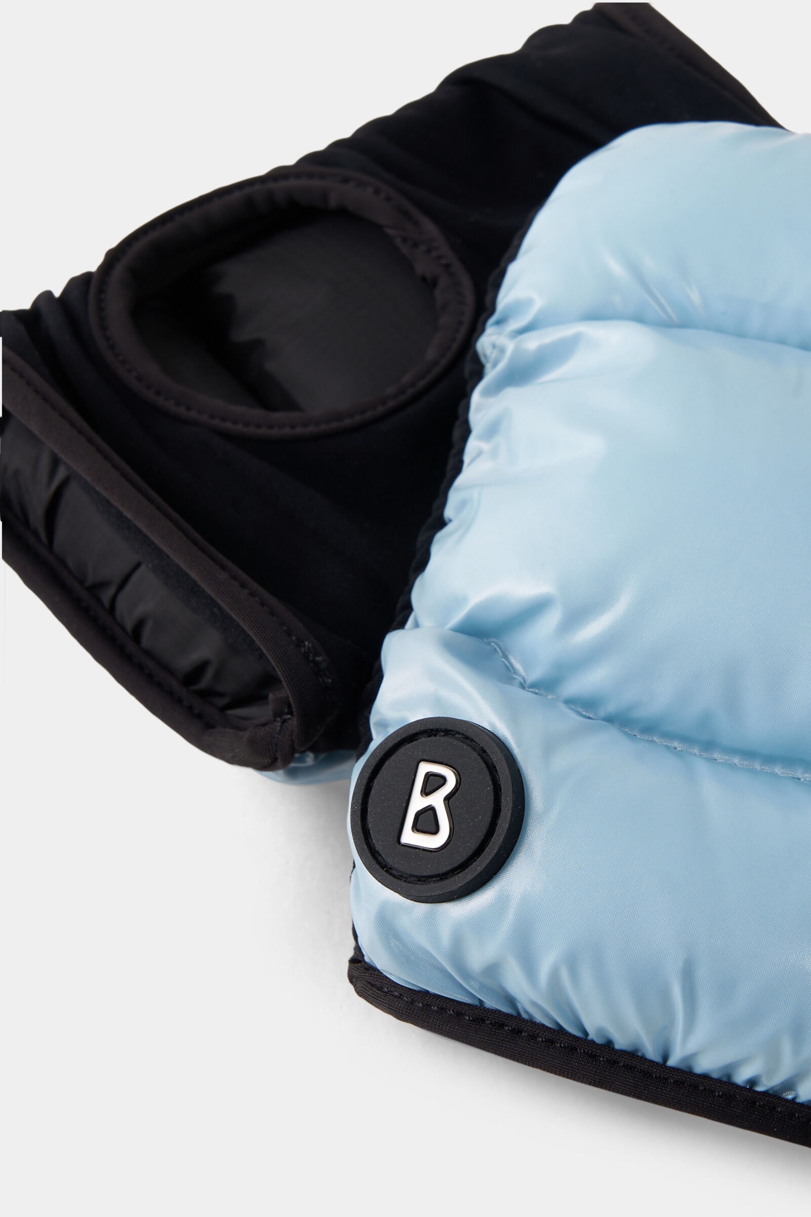 Touch gloves in Black/Light blue - 2