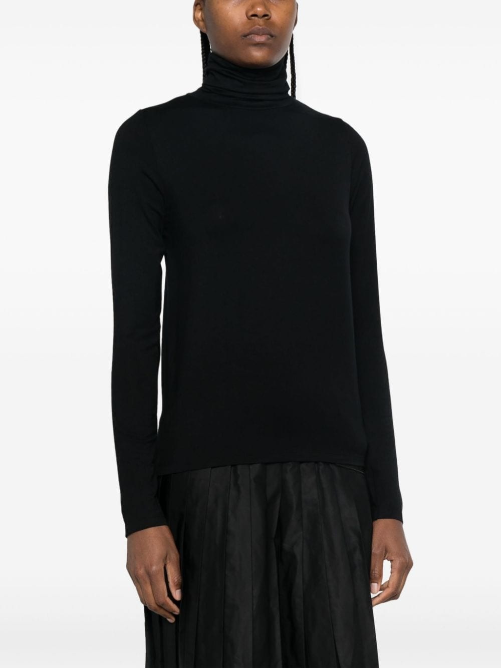 roll-neck long-sleeve T-shirt - 3