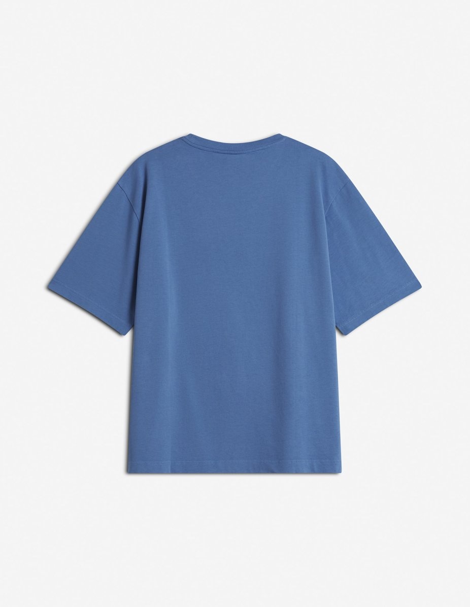 BOLD FOX HEAD PATCH OVERSIZE TEE SHIRT - 2