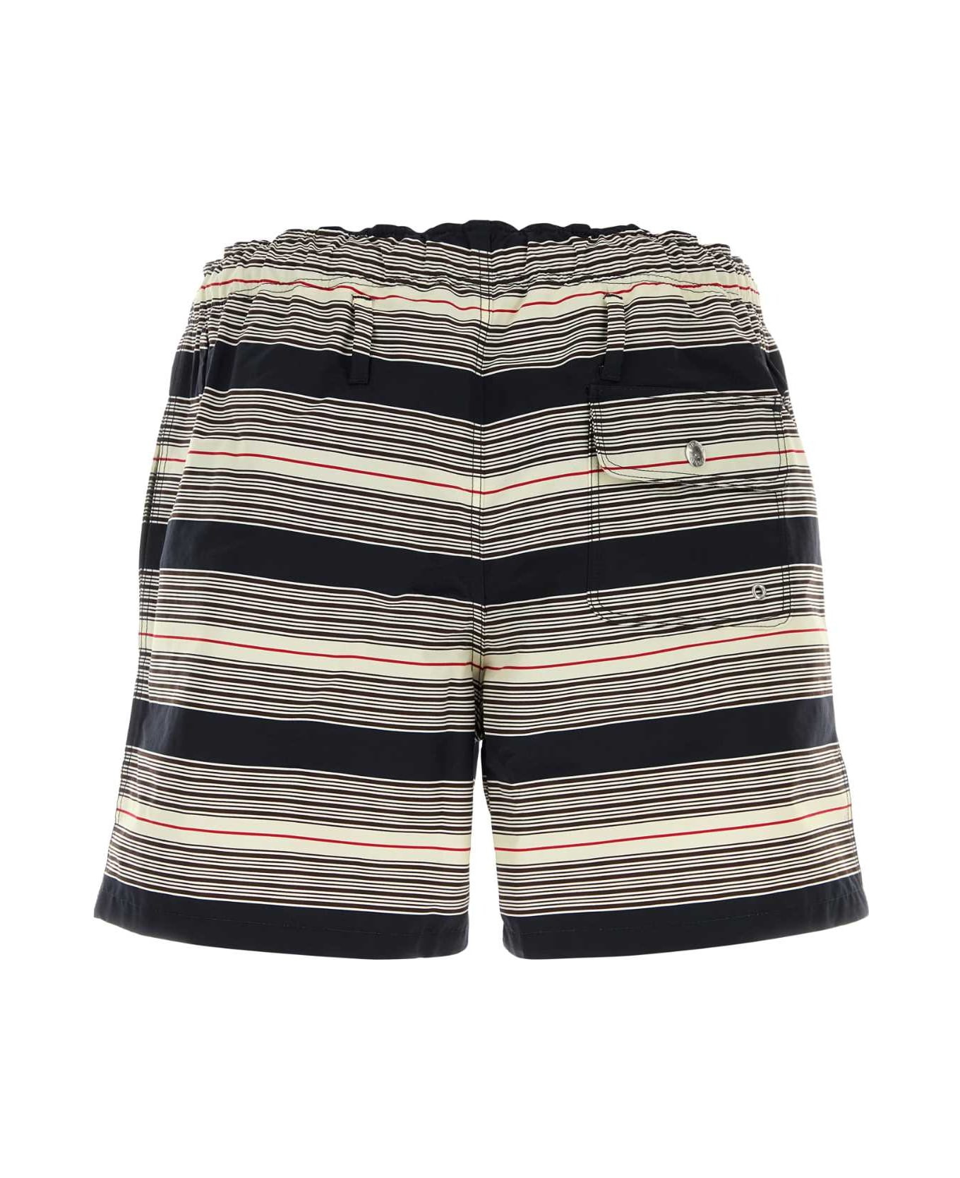 Embroidered Nylon Swimming Shorts - 2