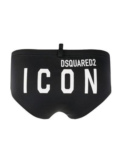 DSQUARED2 ICON print swimming trunks outlook