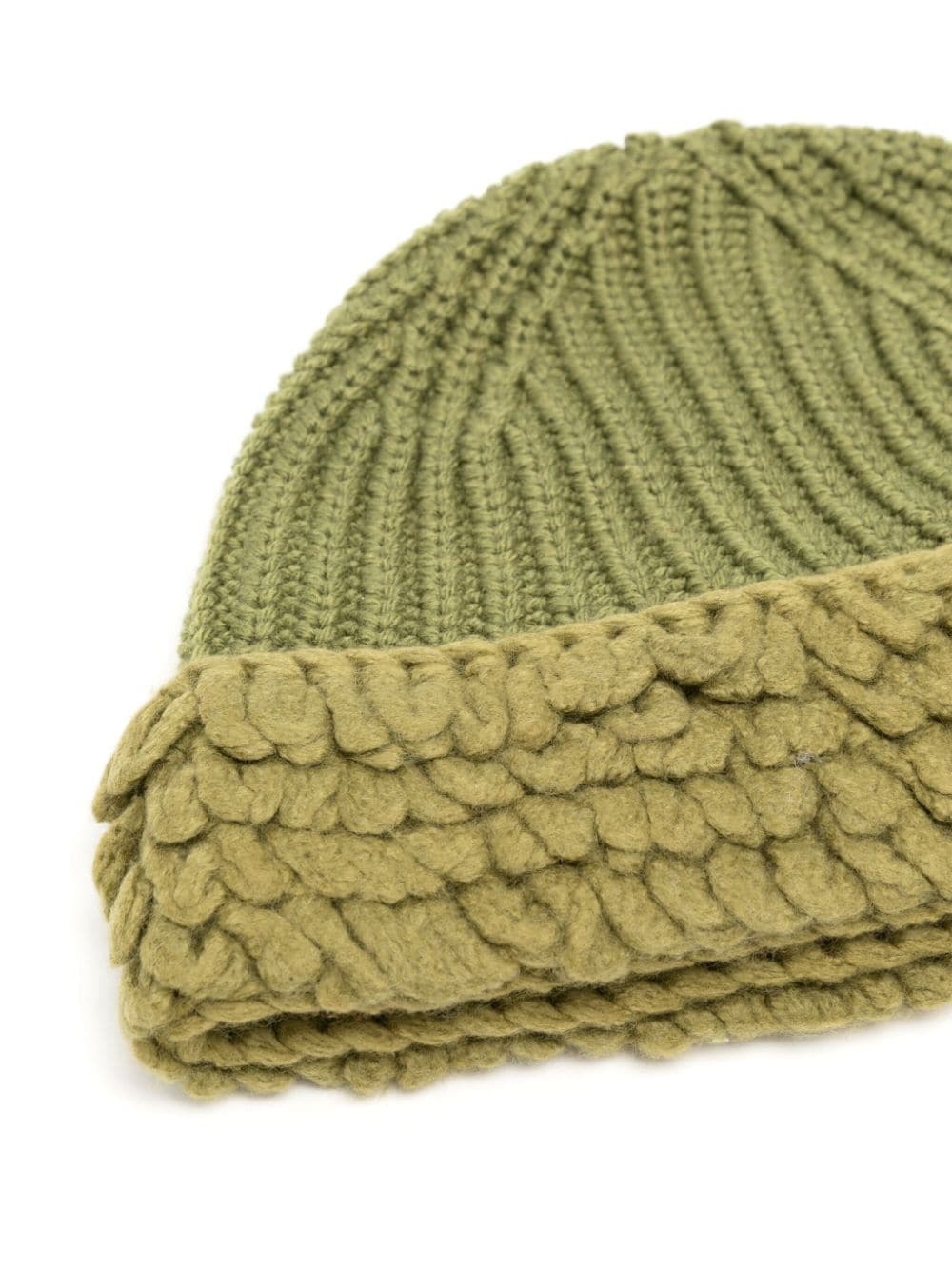 ribbed wool beanie - 2