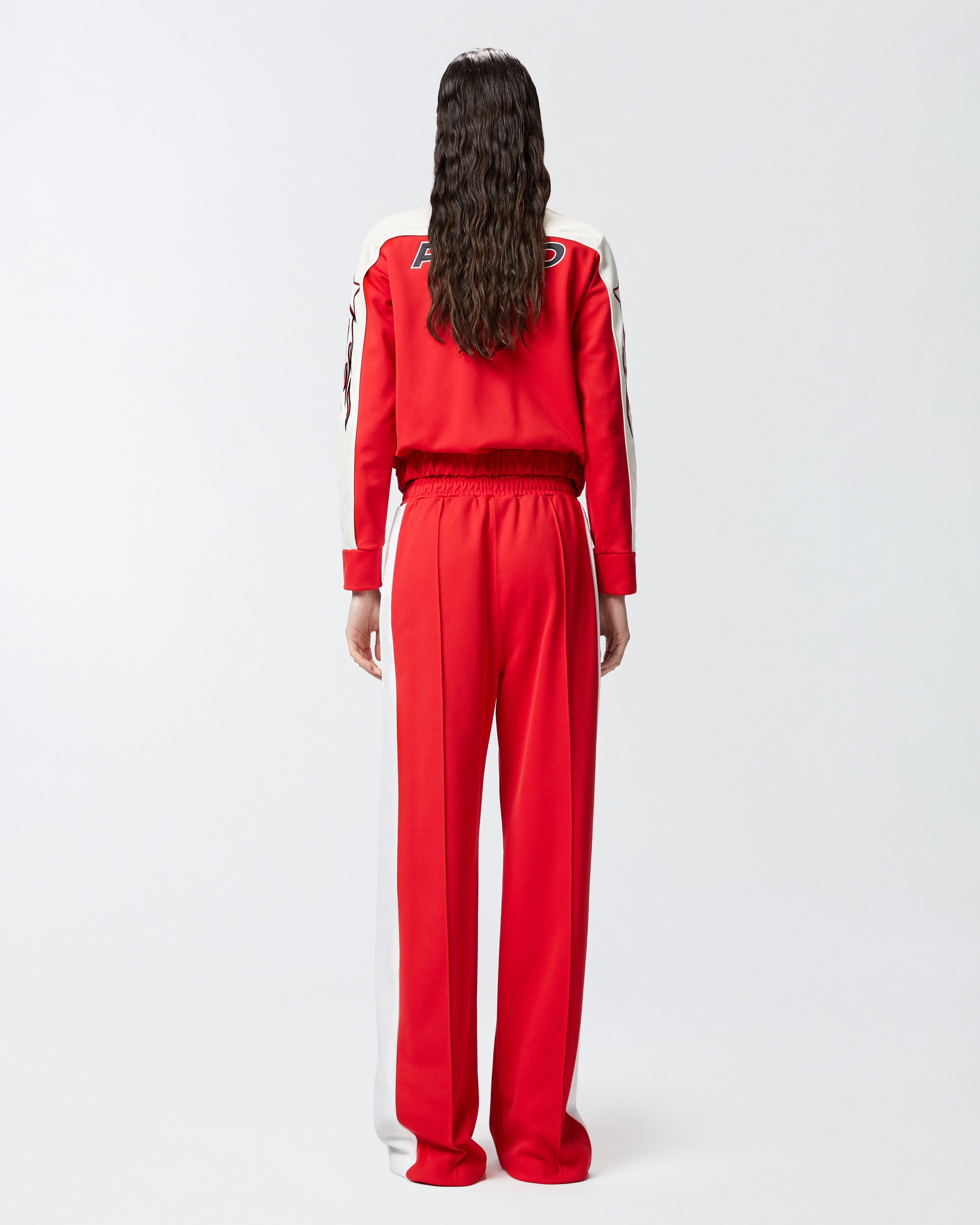 PINKO GARAGE SPORTS TROUSERS WITH SIDE STRIPE - 4