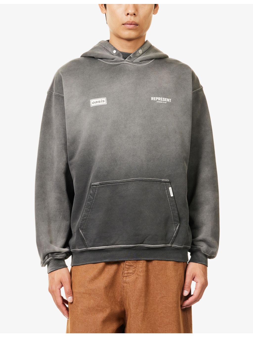 Oasis Owner Club Logo-Embossed Cotton Hoody - 3