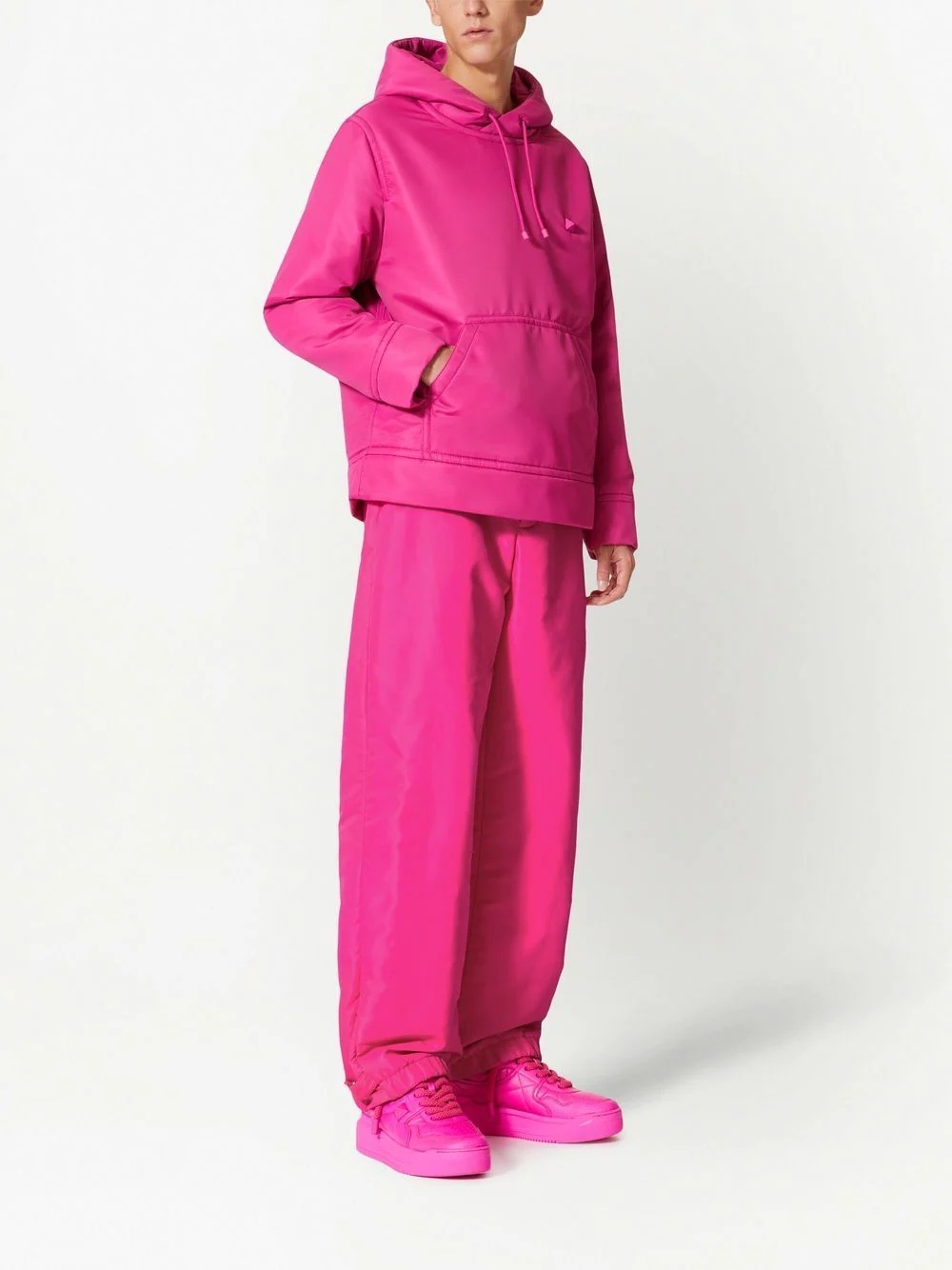 Rockstud technical fabric hoodie - 2
