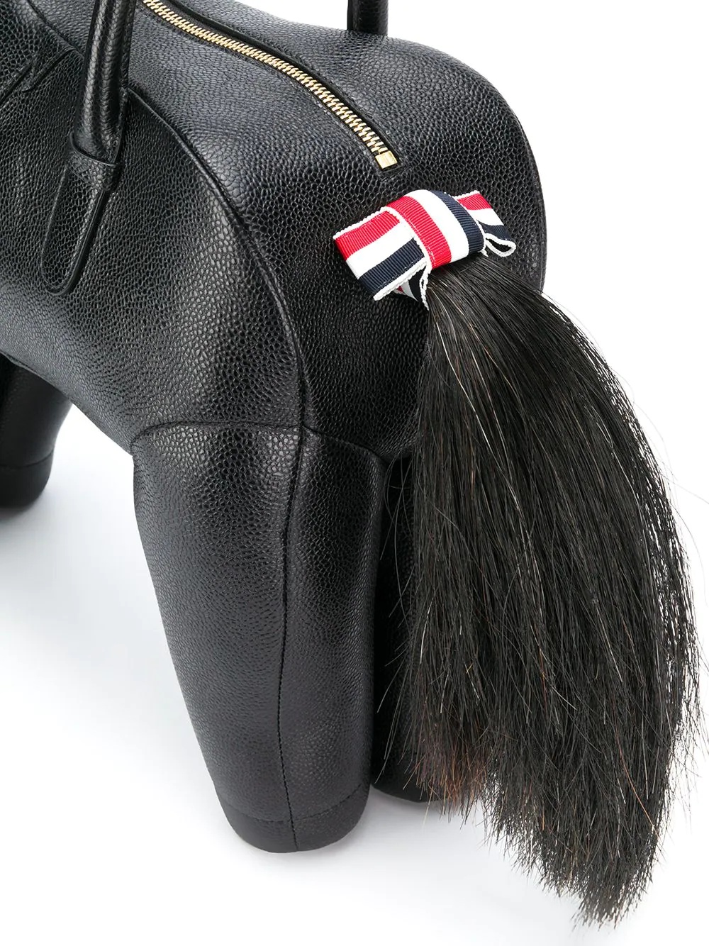 horse shaped leather bag - 4