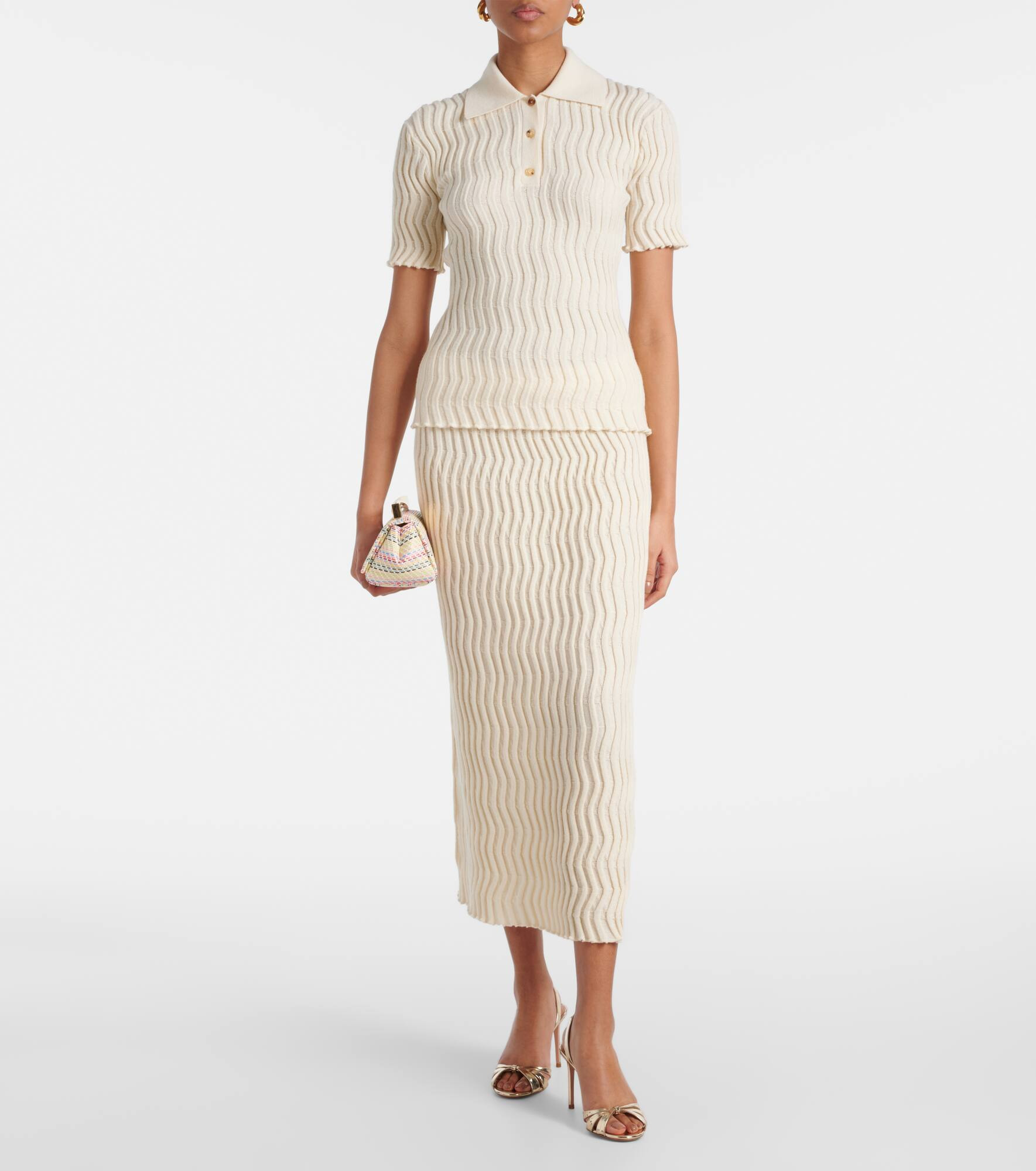 Twist Mini woven clutch - 5