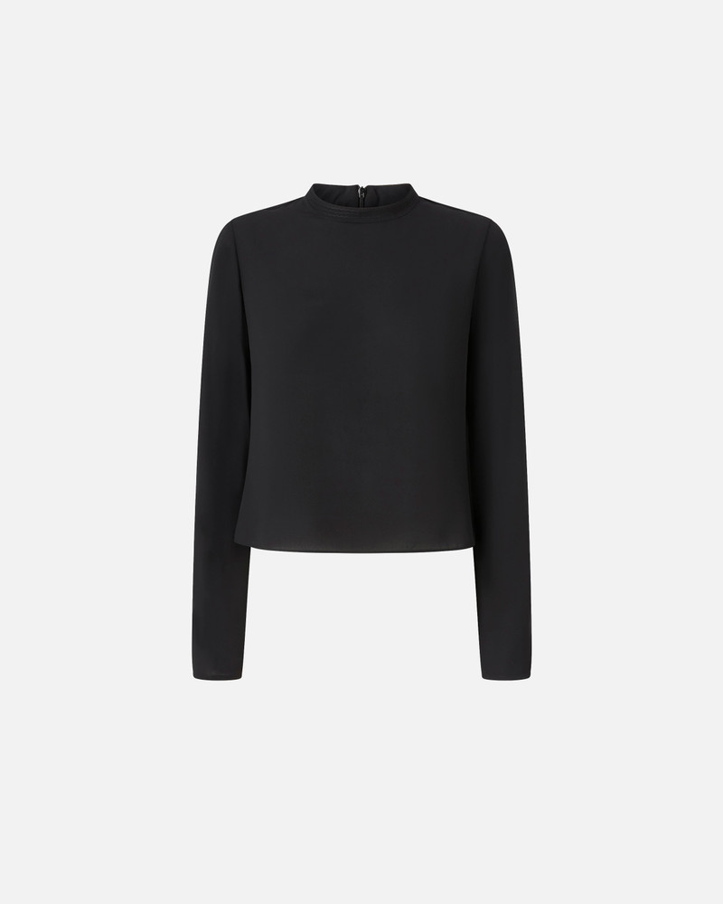 TECHNICAL CREPE BLOUSE 1