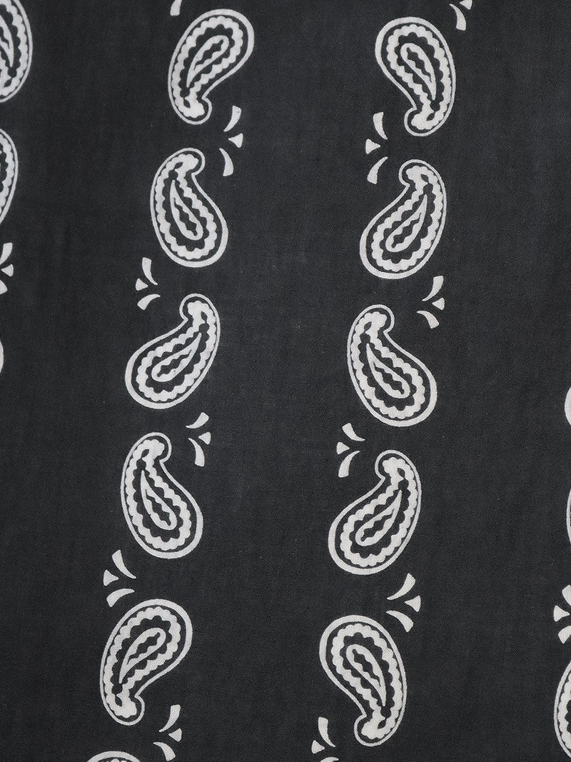 Kapital KAPITAL Fastcolor Selvedge Bandanna (KOUNTER KULTURE PECOS Paisley) 'Black' outlook