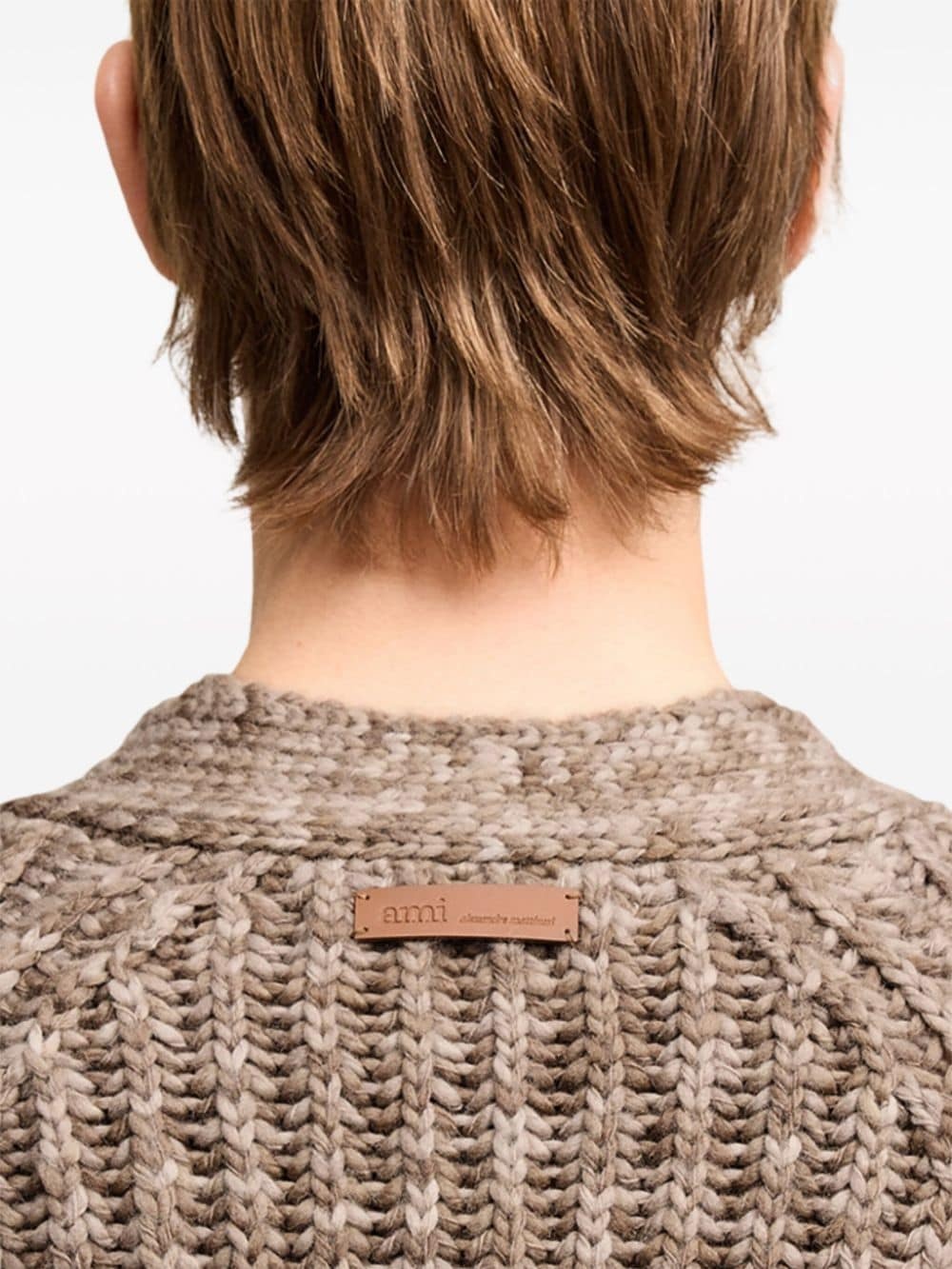 ribbed cardigan - 6