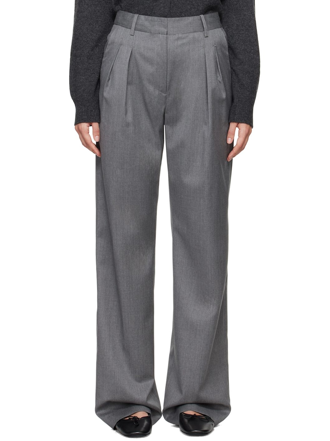 Gray Sbiru Trousers - 1
