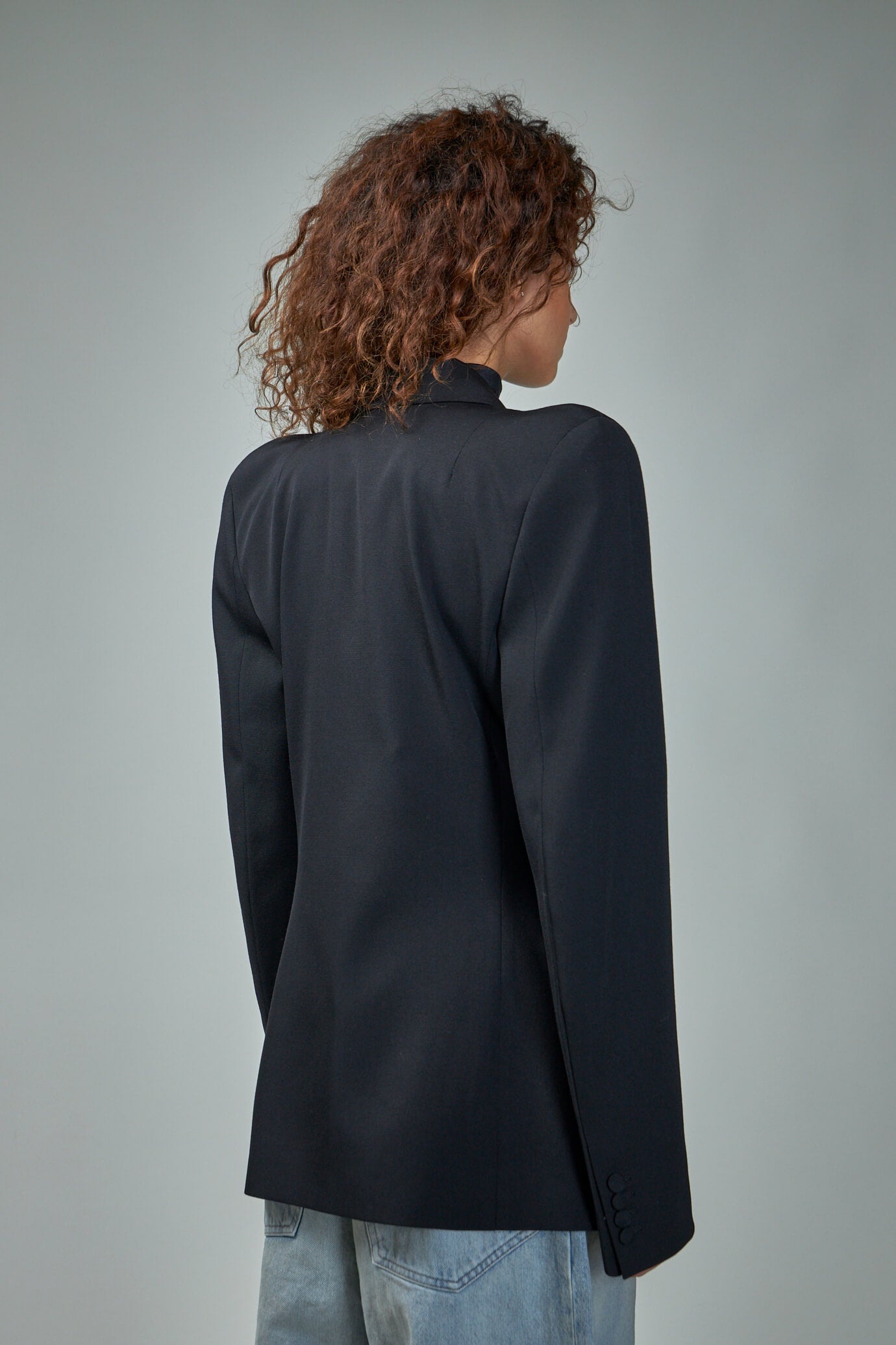 モダン♪◇ROUND SHOULDER ジャケット◇BALENCIAGA BALENCIAGA Round Waisted Shoulder Jacket | labelsfashion