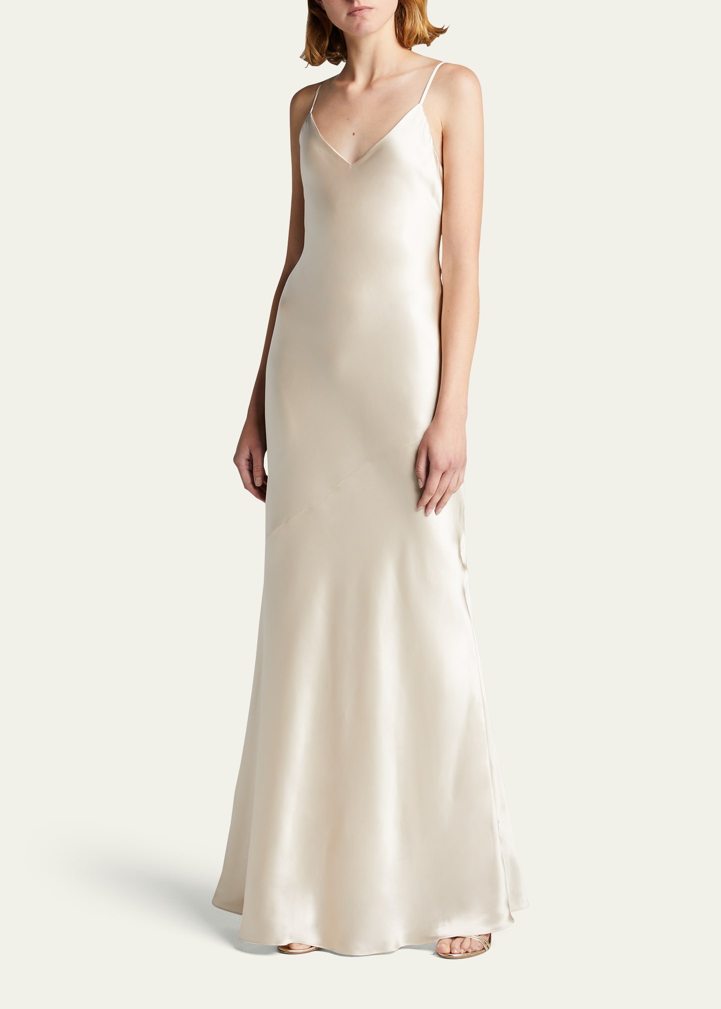 Serita Silk Maxi Dress - 4
