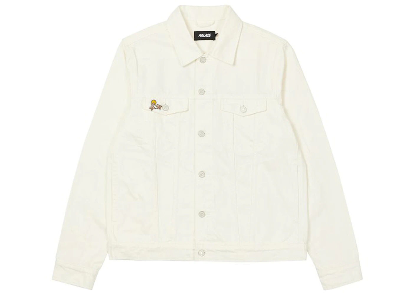 Palace Zomby Denim Jacket White - 2