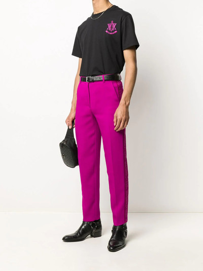 EMILIO PUCCI x Koché lace-detail tailored trousers  outlook