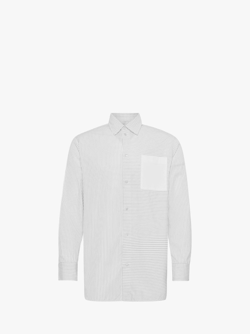 CONTRAST PATCH POCKET SHIRT - 1