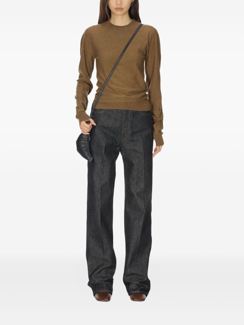 Lemaire crew-neck wool sweater outlook