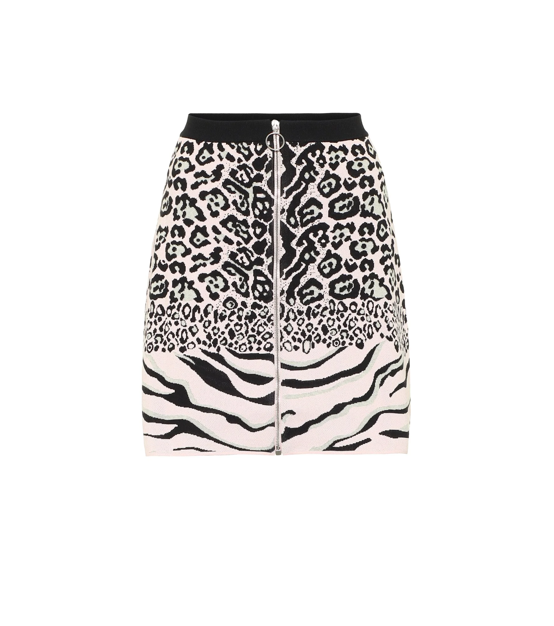 Jacquard knit skirt - 1