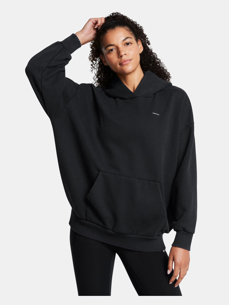 Under Armour 여자의 UA 아이콘 헤비급 양털 대형 후드 outlook