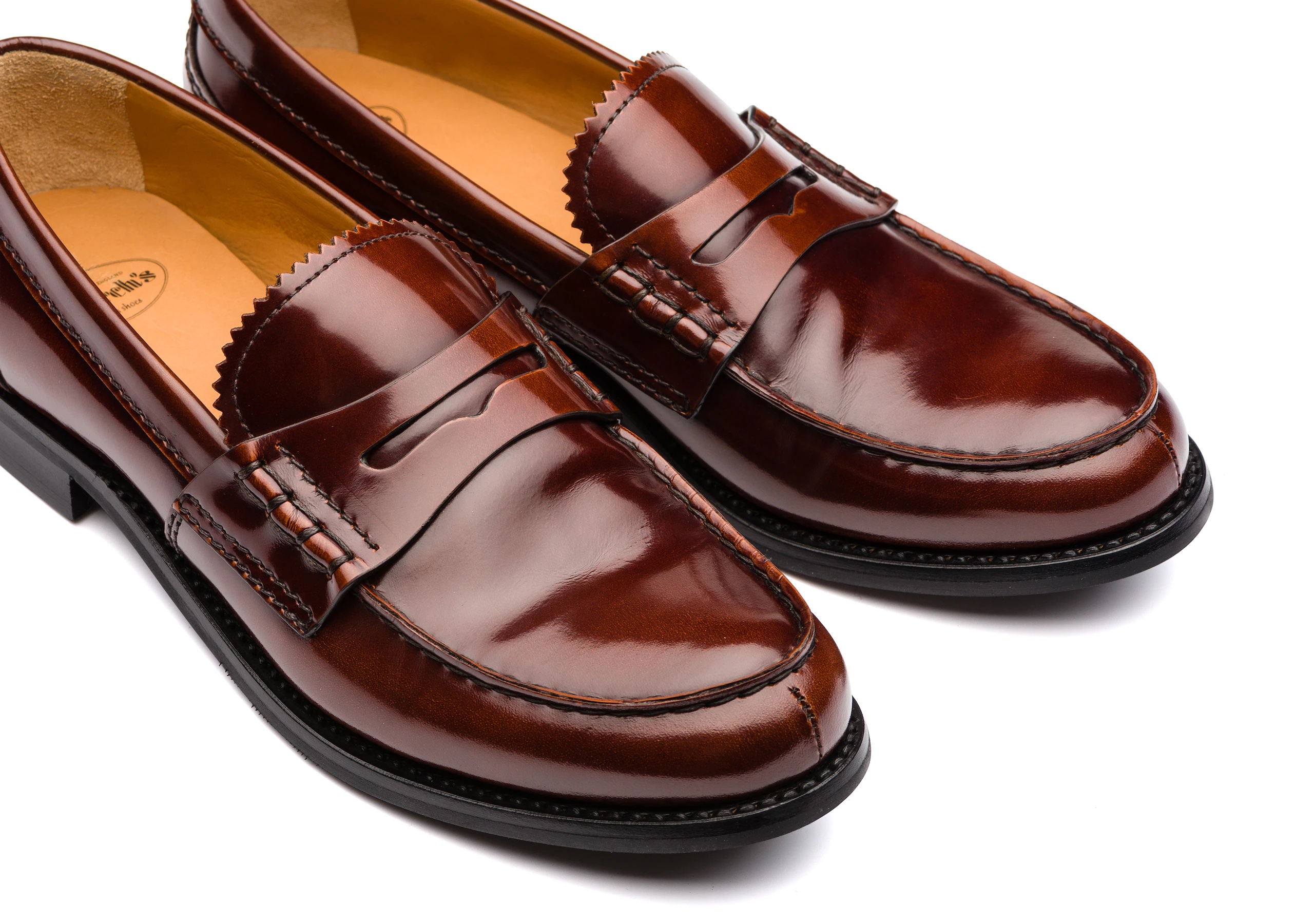 Pembrey 2w
Polished Fumè Loafer Tabac - 4