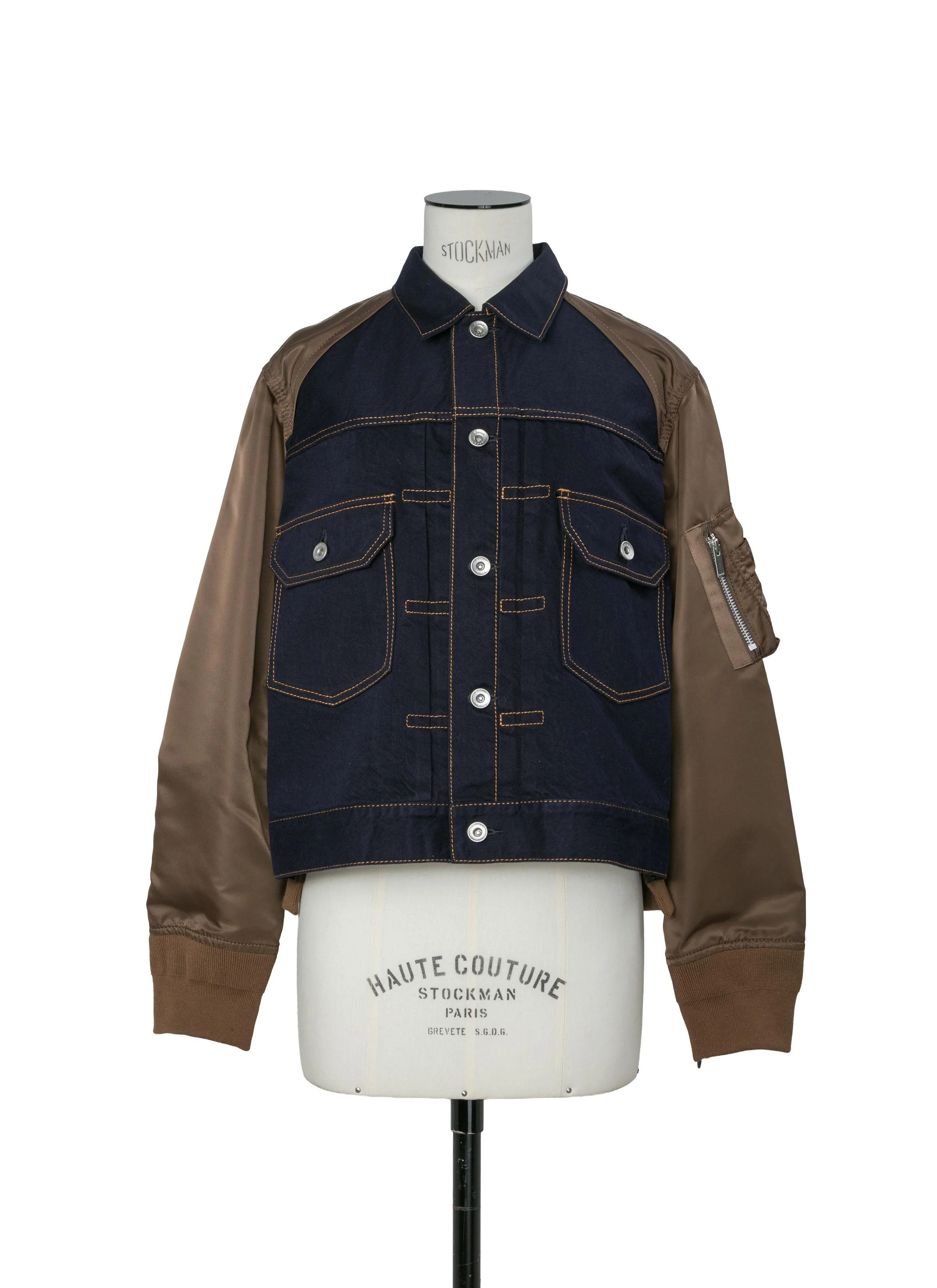 Denim Blouson - 1