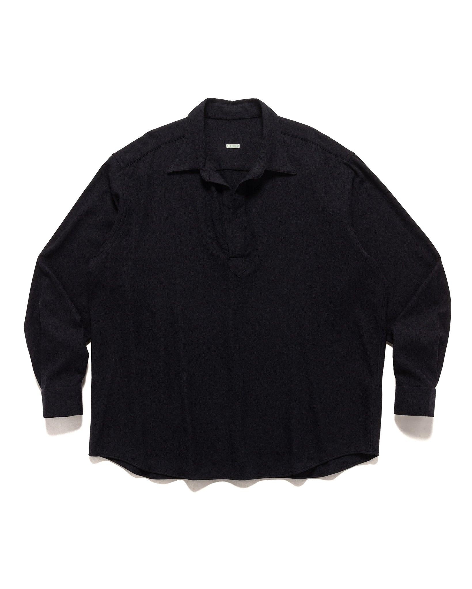 Wool Skipper Shirt Navy - 1