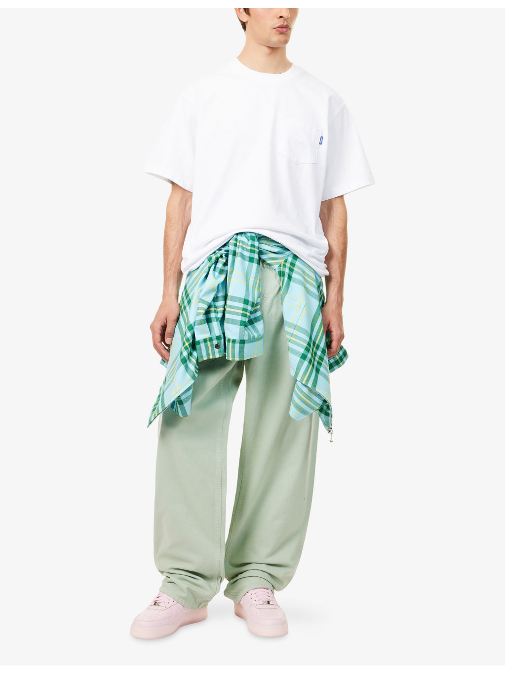 Patch-Pocket Crewneck Cotton-Jersey T-Shirt - 2