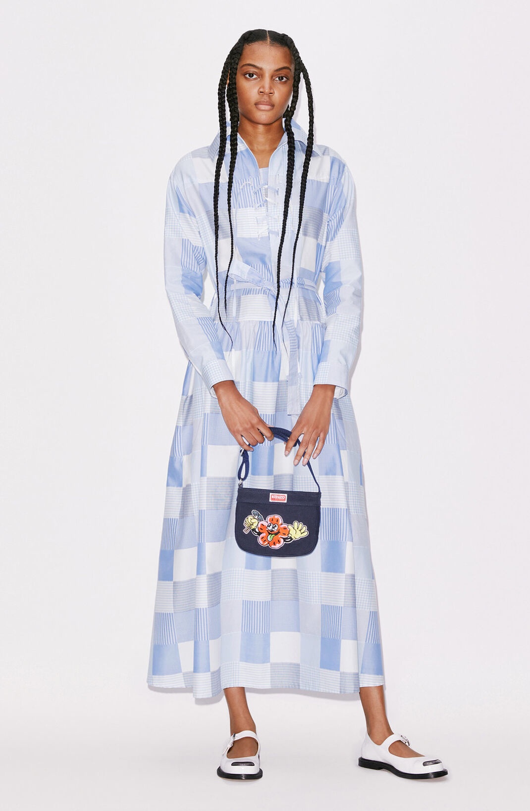 'Patchwork' maxi dress - 2