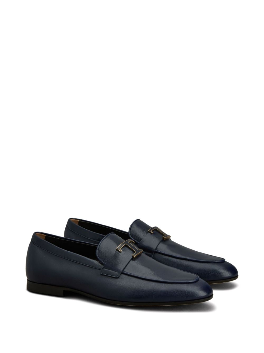 logo-plaque loafers - 2