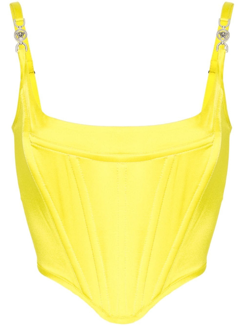 Medusa '95 satin corset top 1