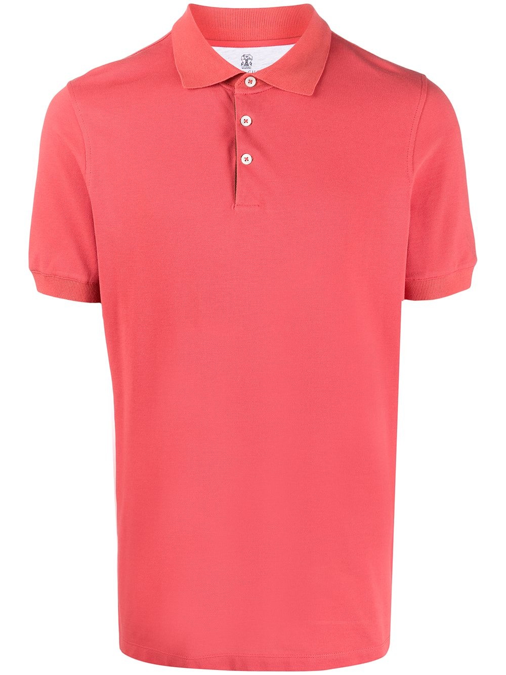 coral polo shirt - 1