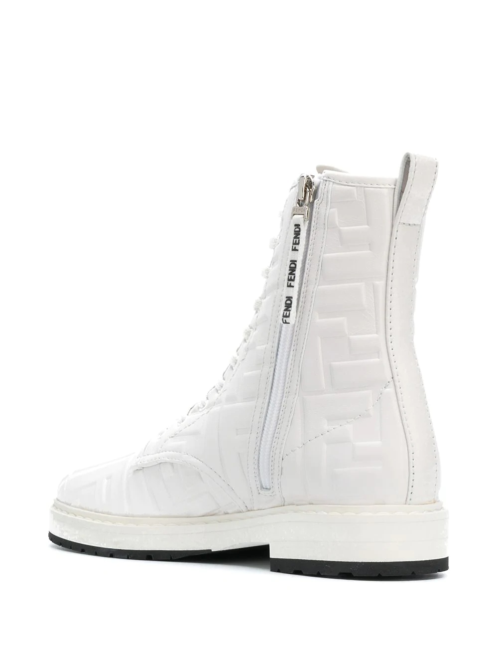 FF embossed combat boots - 3