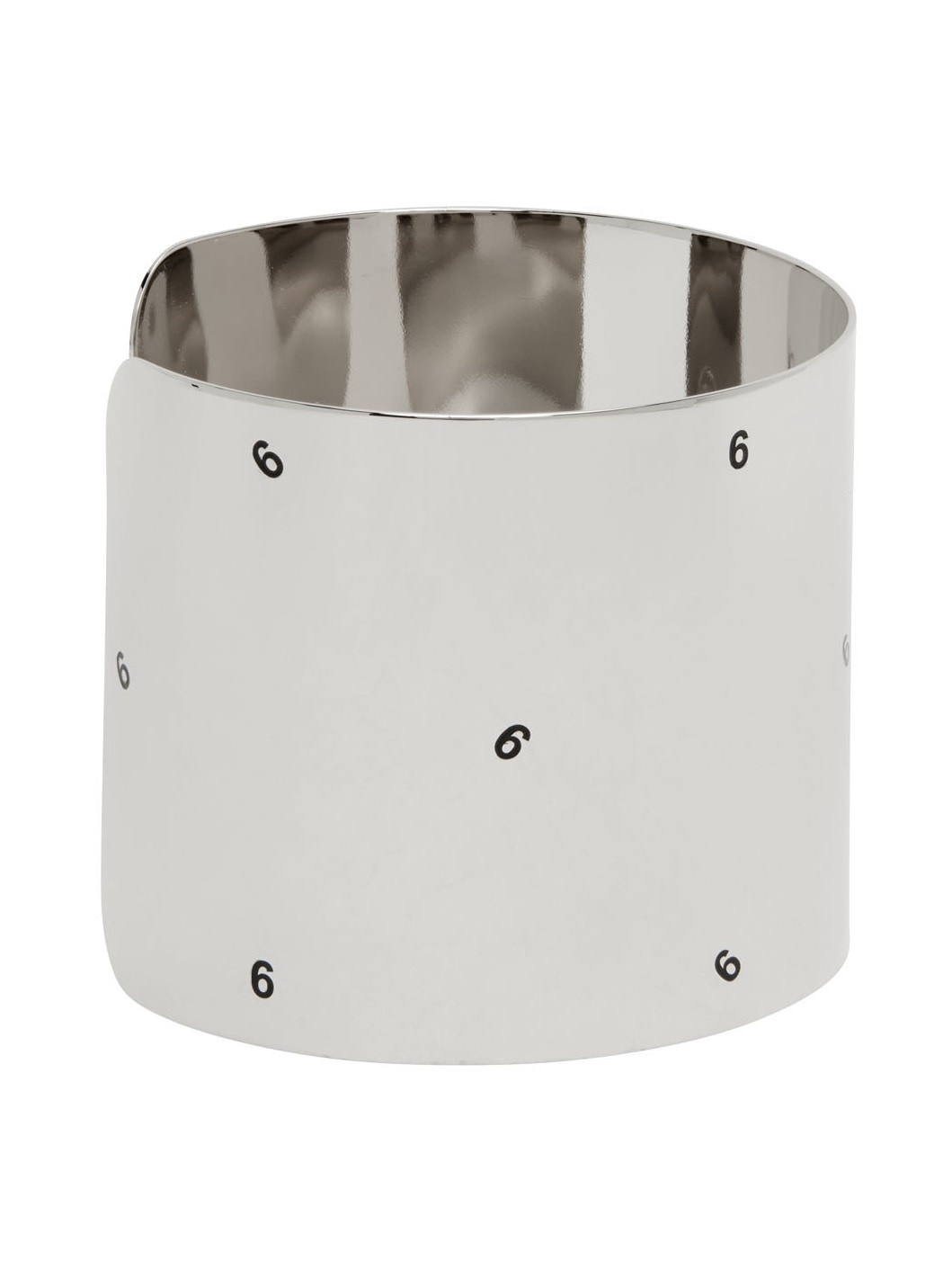 Silver Logo Cuff Bracelet - 5