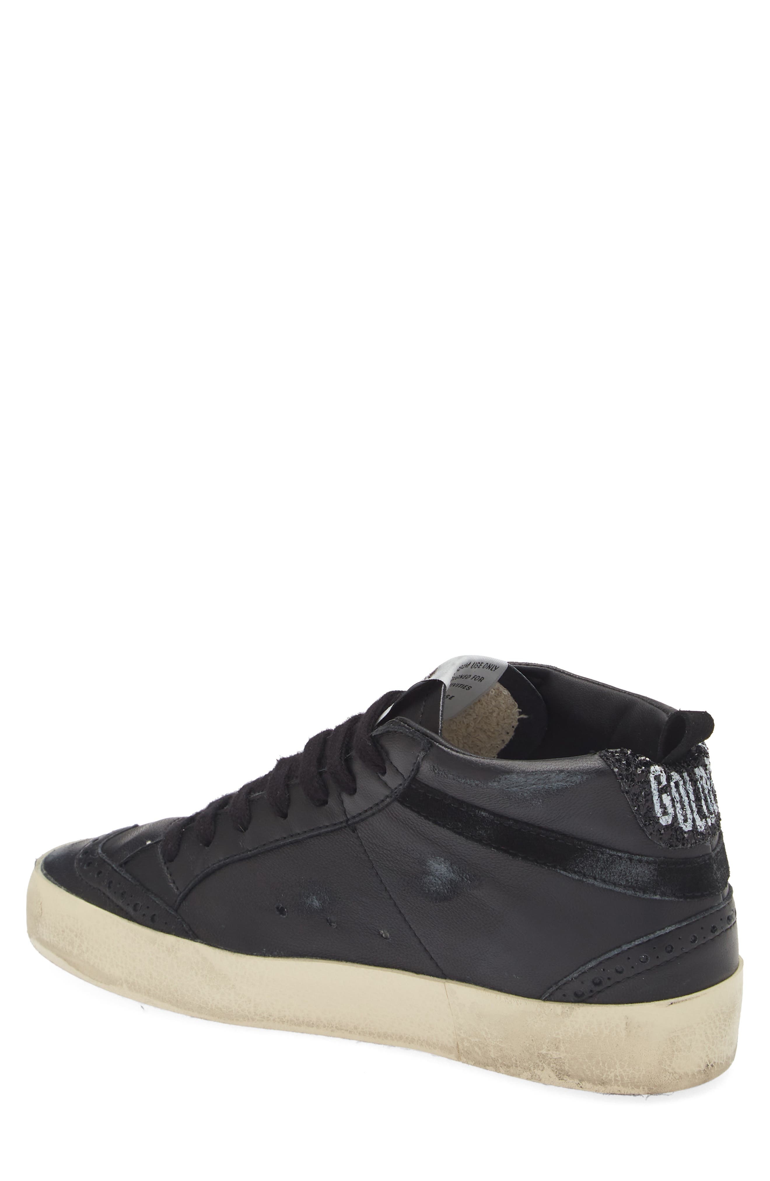 Golden Goose Midstar Sneaker in Black at Nordstrom - 2