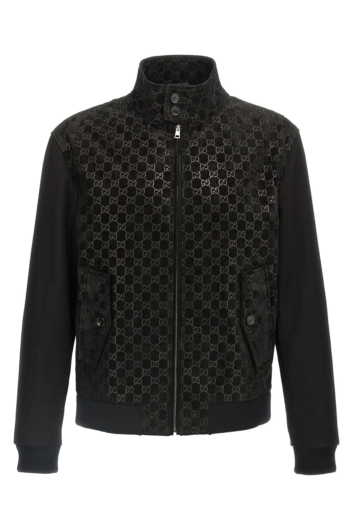 GG suede bomber jacket - 1