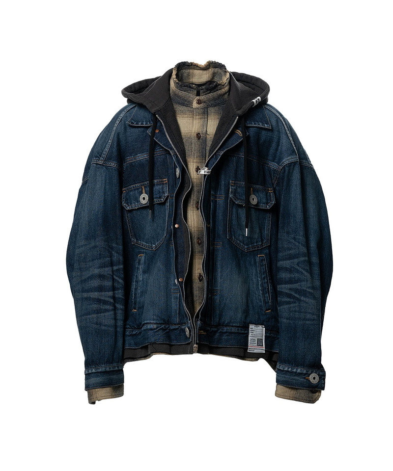 Triple Layered Denim Jacket 13