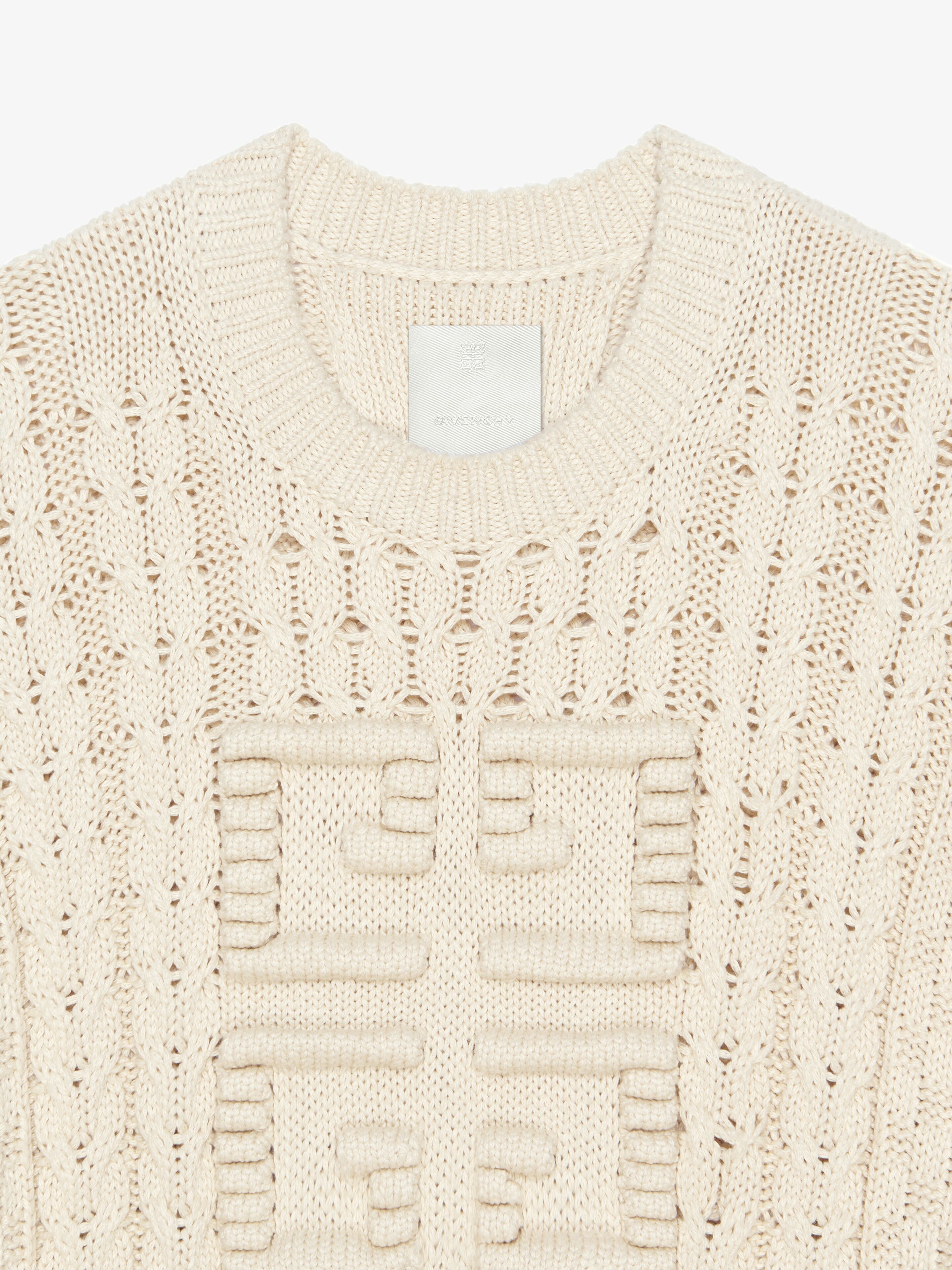 4G CABLE-KNIT SWEATER - 5