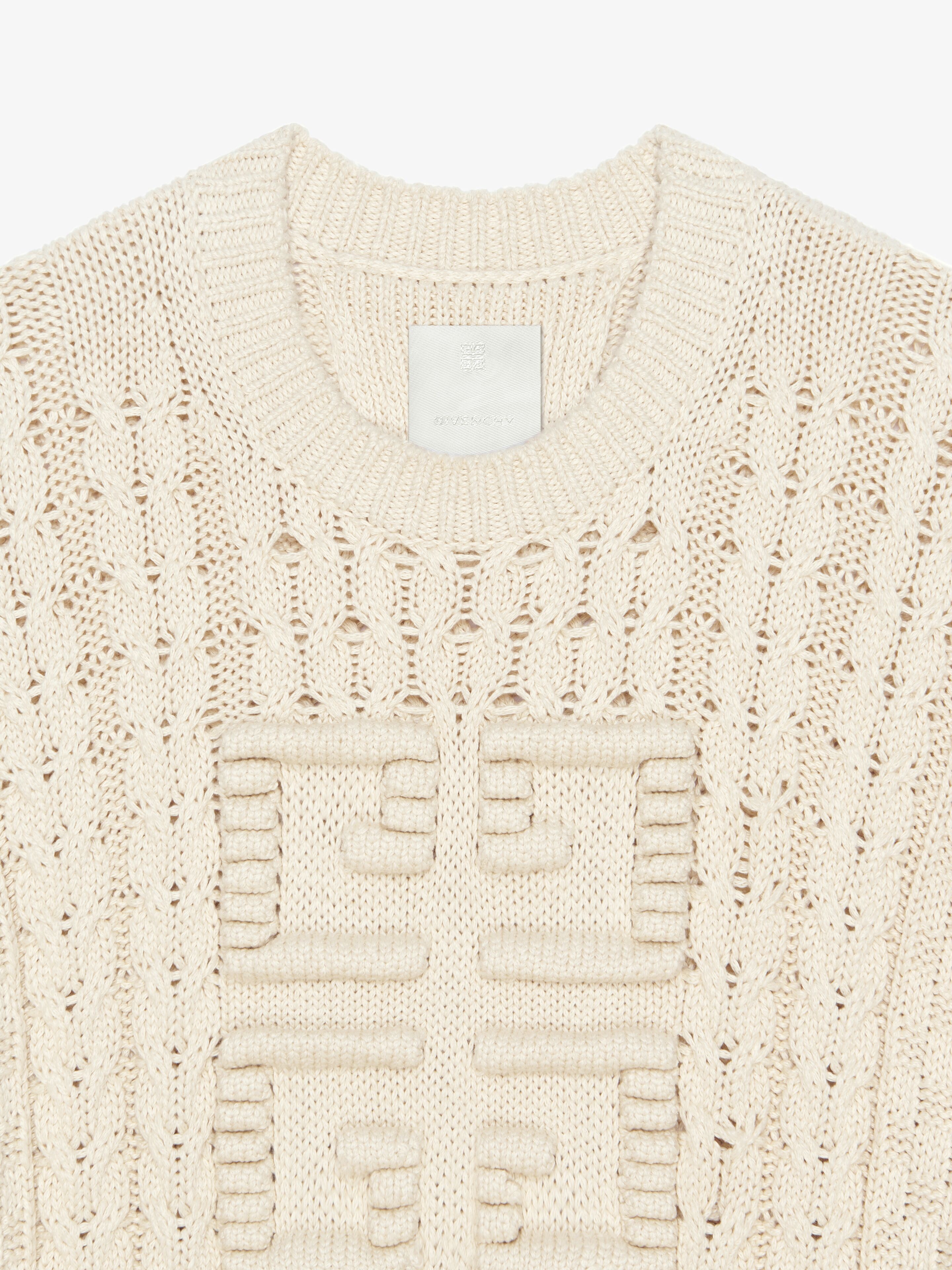 4G CABLE-KNIT SWEATER - 5