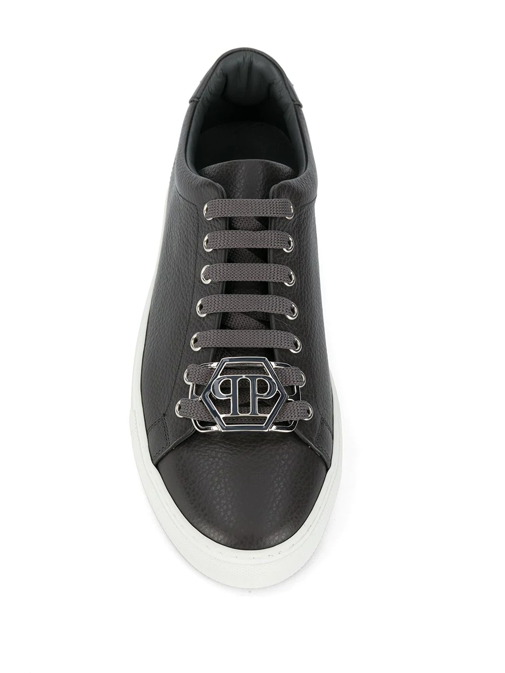 Hexagon low-top trainers  - 4