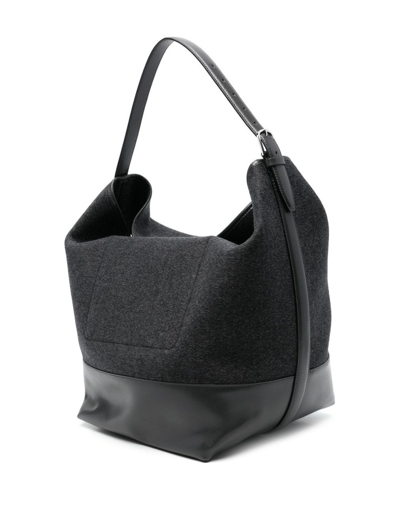 Totême belted doublé tote bag outlook
