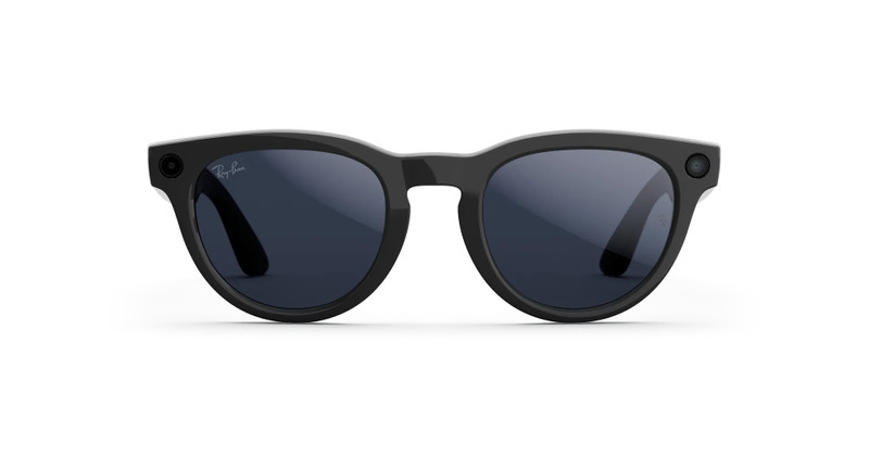 Ray-Ban Meta Headliner (Gen 2) Shiny Black Transitions® Sapphire Lenses 1