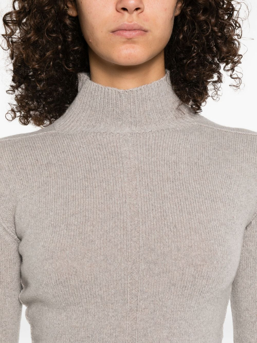 Headon high-neck cropped sweater - 5