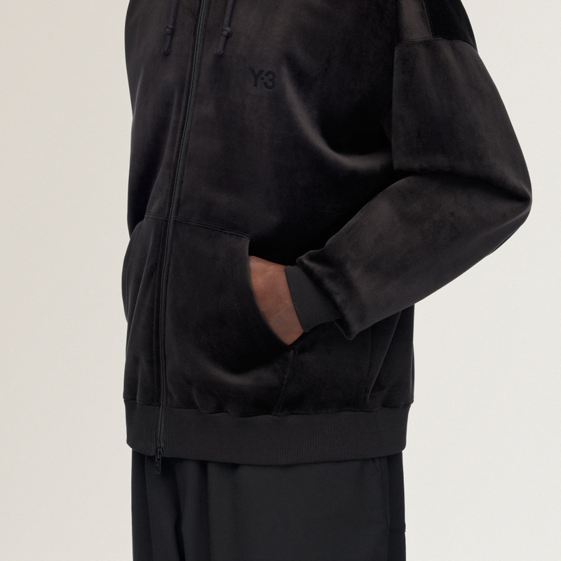 Y-3 VELVET CORDUROY ZIPPER HOODIE 8